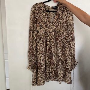 THE KOOPLES CHEETAH DRESS
